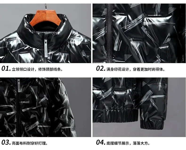 Winter Down Jacket Men Top Quality Thick Warm Autumn New Arrived Stand Collar Parka Waterproof Windproof Parkas Clothes exovai.com