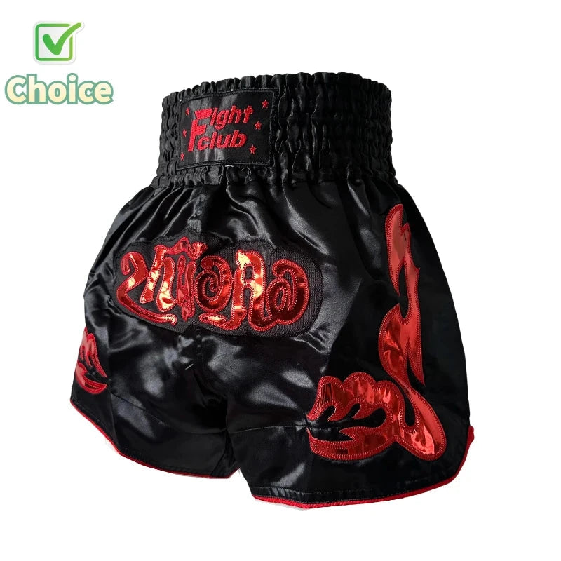 Muay Thai Fight Shorts MMA Shorts Clothing Training Fighting Grappling Martial Arts Kickboxing Shorts Kickboxing Boxing Pants exovai.com