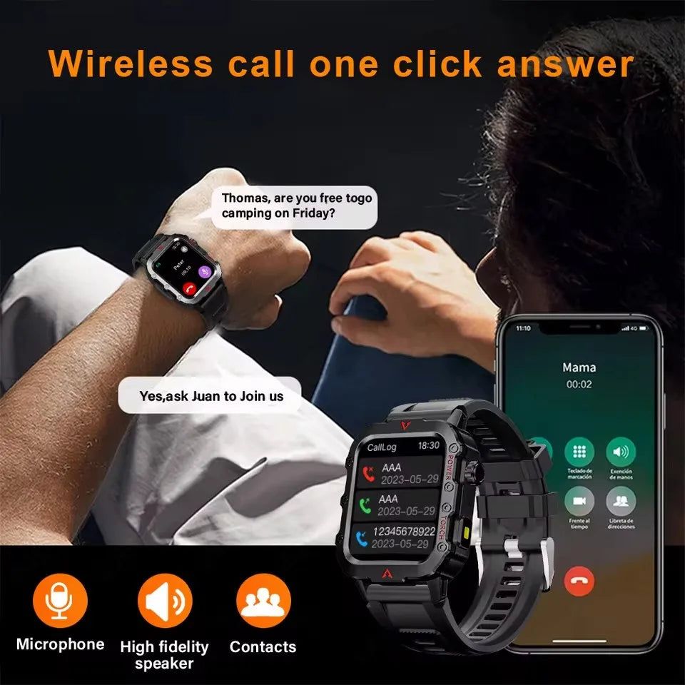 2025 New Smartwatch For Women GPS Smart Watch Men 1.71 Inch HD Display GPS & Make/Receive Phone Calls 400mAh Battery Braceletes exovai.com