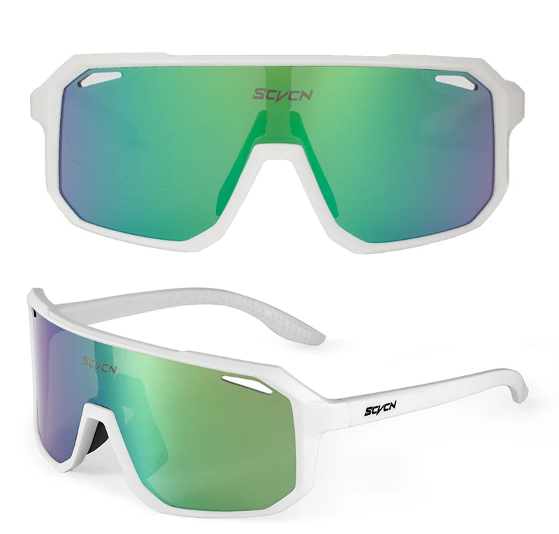 SCVCN New Cycling Glasses Bike Sunglasses Men UV400 Eyewear Outdoor Sports MTB Goggles Bicycle Women Riding Hiking Sunglasses exovai.com