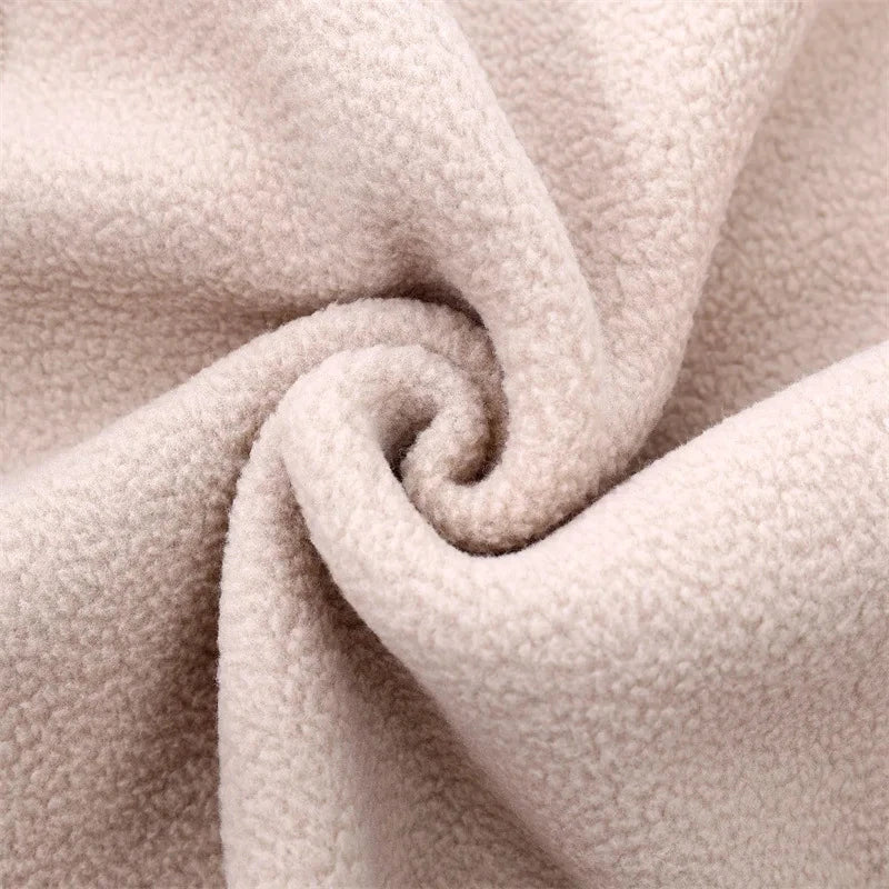 Outdoor Fleece Jackets for Men and Women Wool for Warmth Standing Collar Thickened Fleece Sports Autumn and Winter Parkas Coat exovai.com