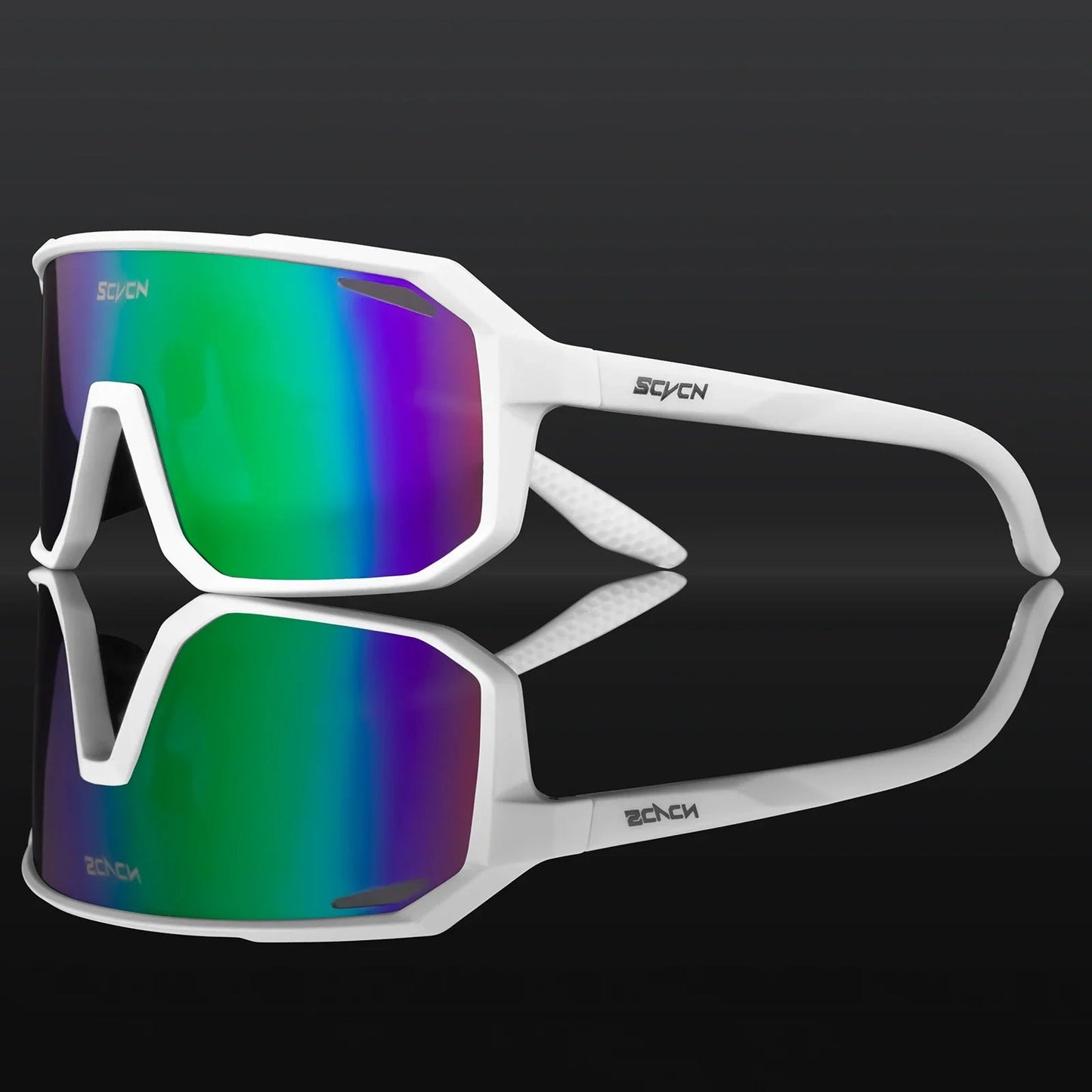 SCVCN Cycling Glasses Bike Mountain Bicycle Hiking Camping Golf UV400 Sunglasses Sport Protection Glasses for Men Women Baseball exovai.com