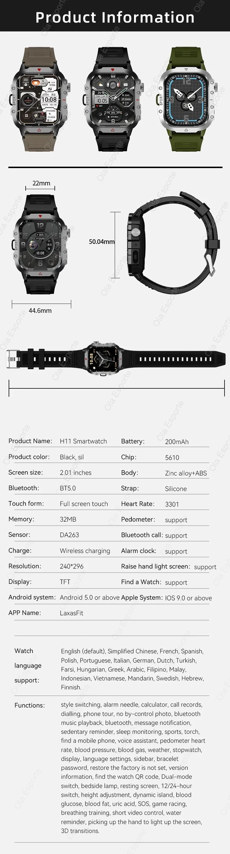 2025 New LED Men's Smartwatch Bluetooth Talking Smartwatch Multi Sport Mode Health Monitor Outdoor Sport Smart Watch For Android exovai.com