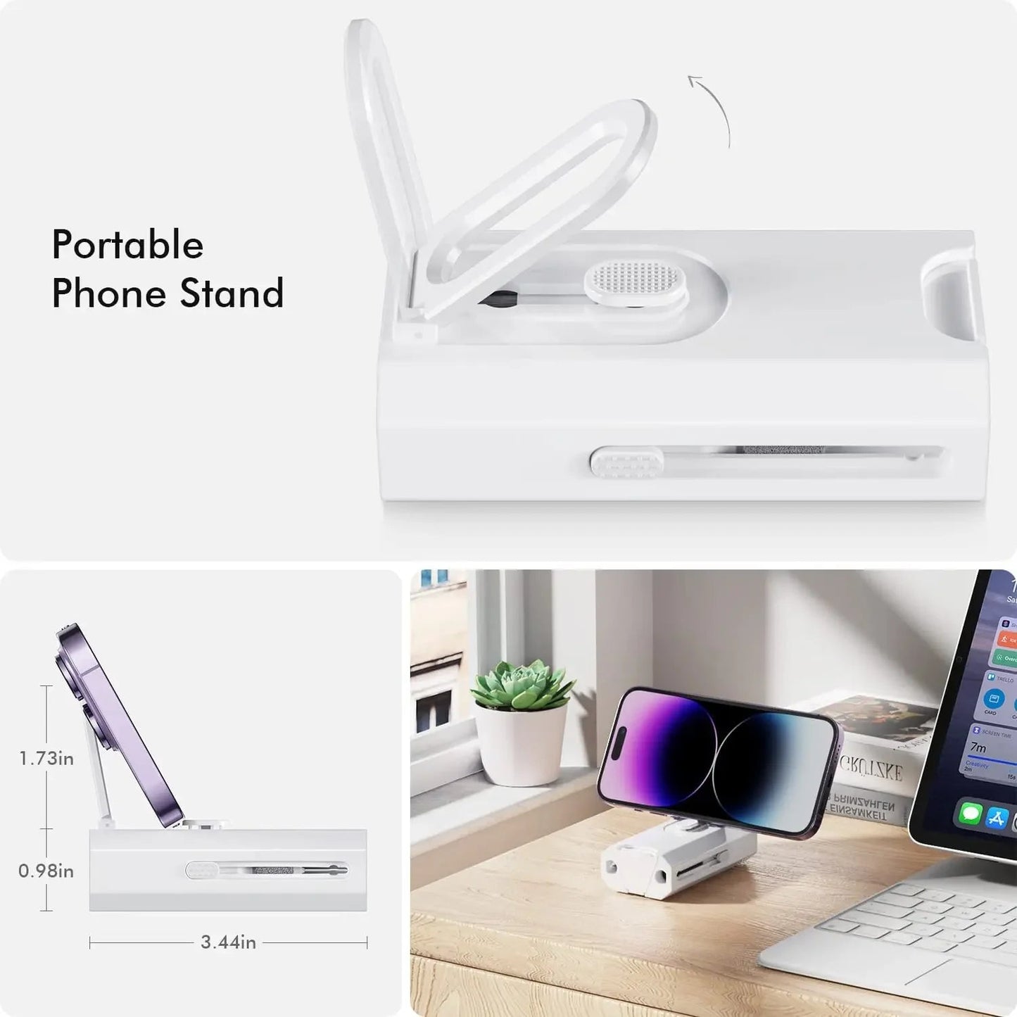 8 in 1 Cleaning Kit Computer Keyboard Cleaner Brush Earphones Cleaning Pen For  Headset IPad Phone Cleaning Tools Keycap Puller exovai.com