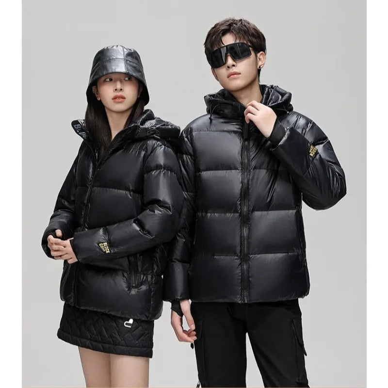 FGKKS Men Winter Down Jacket Brand New Classic Outdoor High Tech Couple Hooded Outwear Women Duck Down Parka Feather Jacket exovai.com