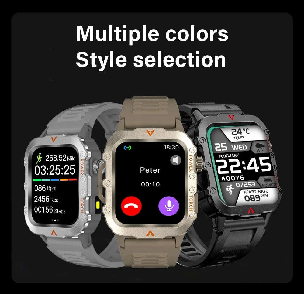 2025 New Smartwatch For Women GPS Smart Watch Men 1.71 Inch HD Display GPS & Make/Receive Phone Calls 400mAh Battery Braceletes exovai.com