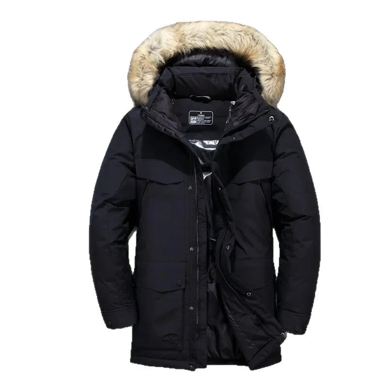 New Down Jacket Fashion 90% Duck Down Hardshell Ski Anti-Cold Parka Casual Daily Style Autumn Winter Puffer Coat exovai.com