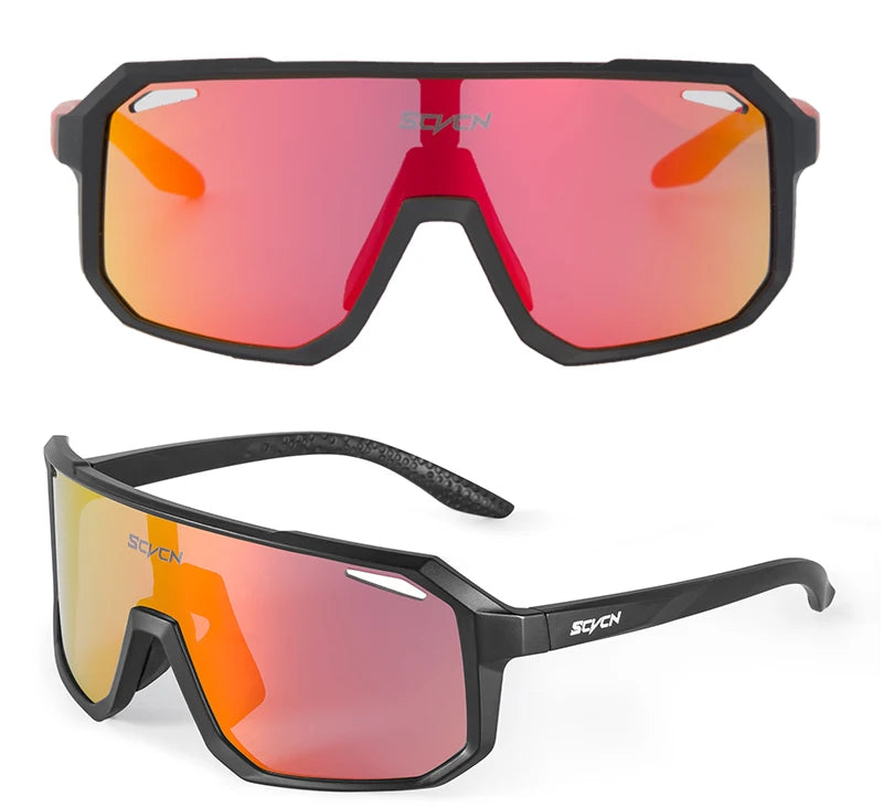 SCVCN New Cycling Glasses Bike Sunglasses Men UV400 Eyewear Outdoor Sports MTB Goggles Bicycle Women Riding Hiking Sunglasses exovai.com