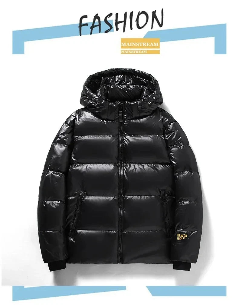 FGKKS Men Winter Down Jacket Brand New Classic Outdoor High Tech Couple Hooded Outwear Women Duck Down Parka Feather Jacket exovai.com