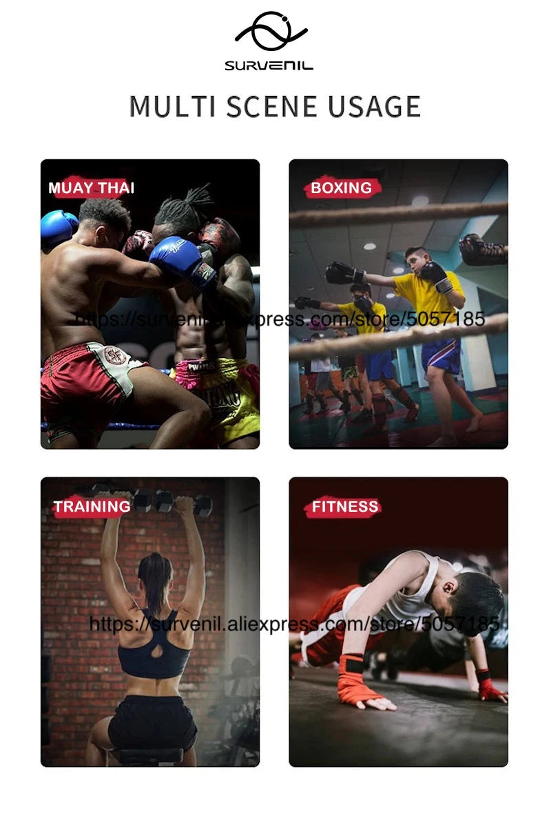 Muay Thai Pants Embroidery Boxing Shorts Women Men Satin Fight Kickboxing Training Trunks Kids Boy Girl Martial Arts MMA Clothes exovai.com