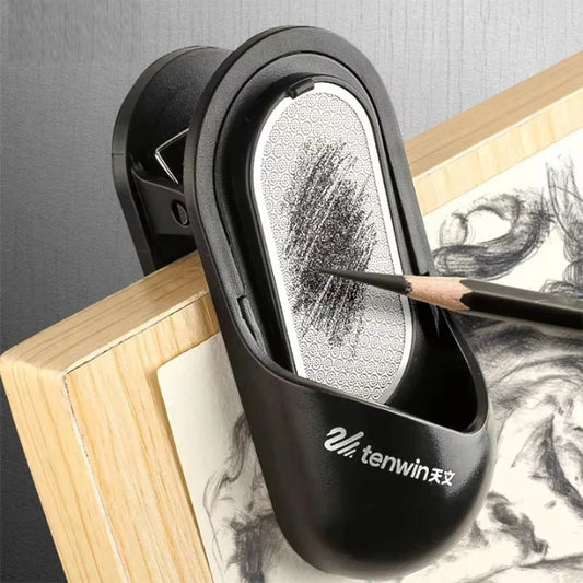 Drawing Pencil Auxiliary Charcoal Pencil Sharpener Art Sketch Drawing Board Clip Pencil Sharpener Tool Art Supplies exovai.com