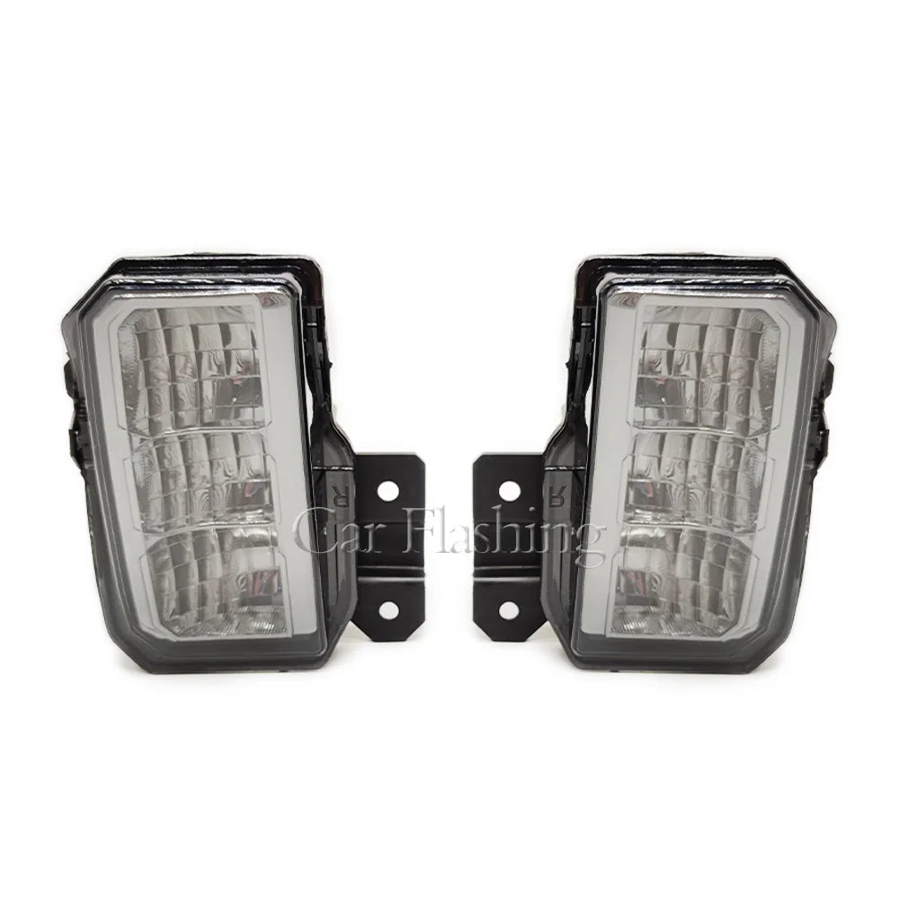 Car Flashing Car LED Fog Light For Subaru Forester SK 2019 2020 2021 Auto Driving Lamp Front Bumper Fog Lamp exovai.com