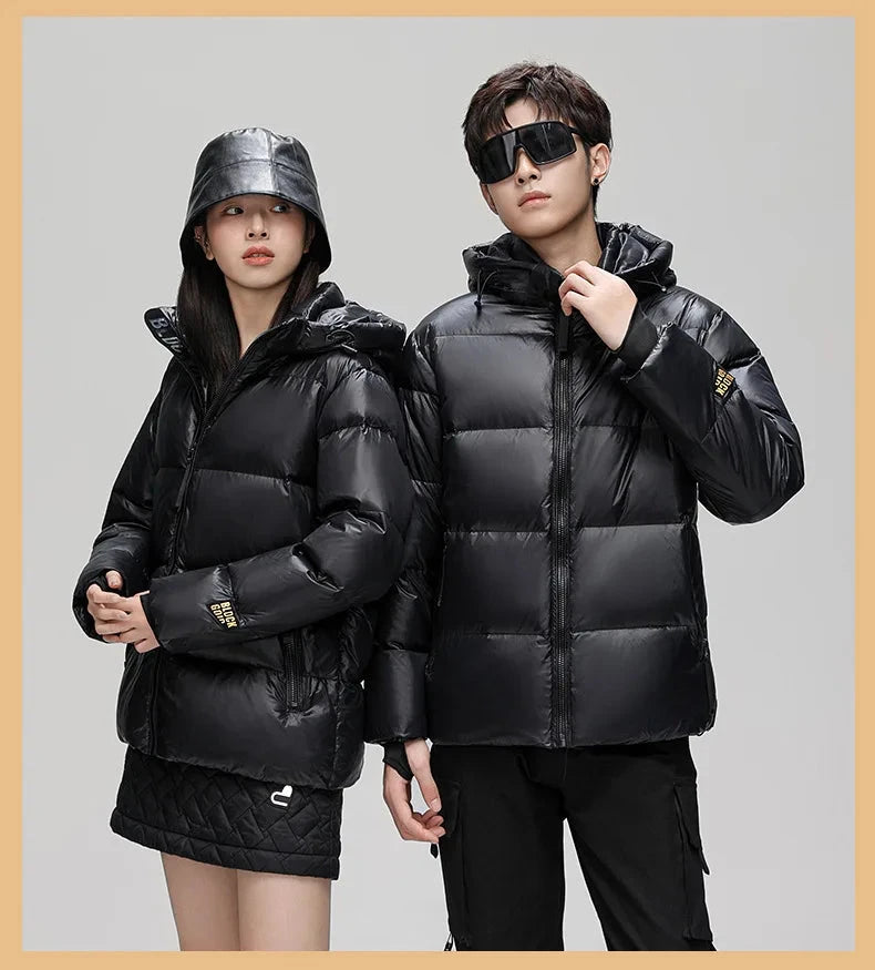 FGKKS Men Winter Down Jacket Brand New Classic Outdoor High Tech Couple Hooded Outwear Women Duck Down Parka Feather Jacket exovai.com