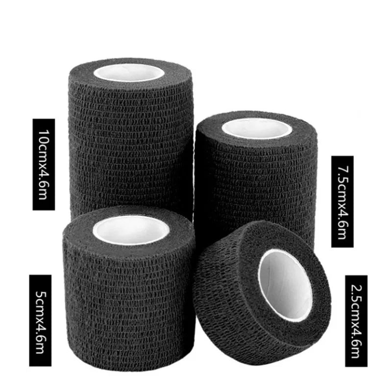 Kinesiology Tape Sport Self Adhesive Elastic Bandage First Aid Tape Wrap Stretch Bandage Cohesive Bandage High Elastic exovai.com