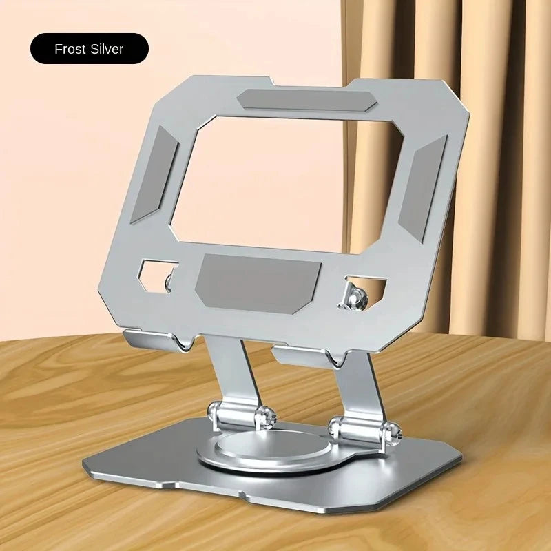 360° Rotatable Tablet Stand Adjustable Foldable Desktop Stand Holder Compatible For Lazy Folding Tablet Stand exovai.com