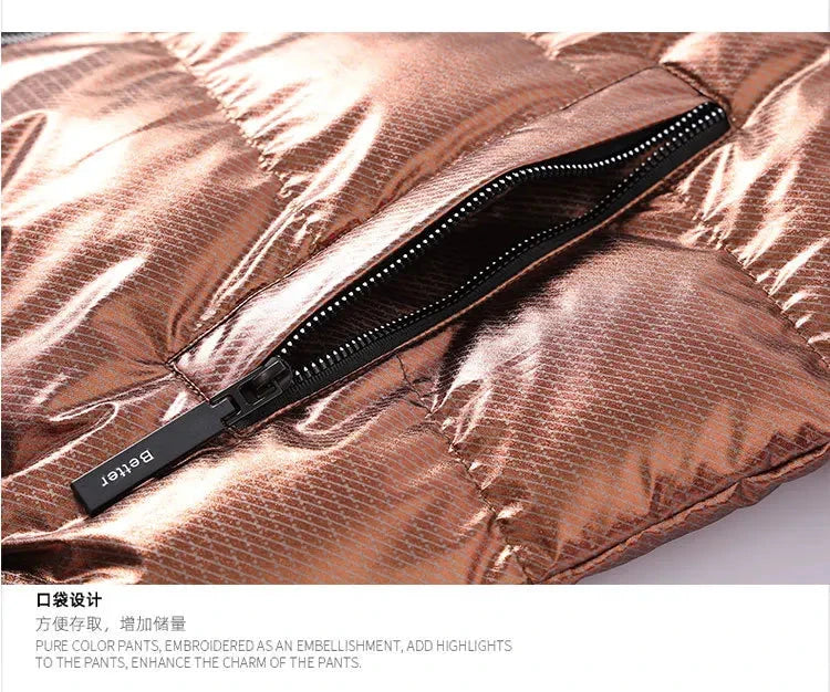 Men's Fashion Puffer Jacket Cotton Padded Thick Warm Puffy Parkas Hooded Windproof Thermal Overcoat Outerwear Plus Size L-5XL exovai.com