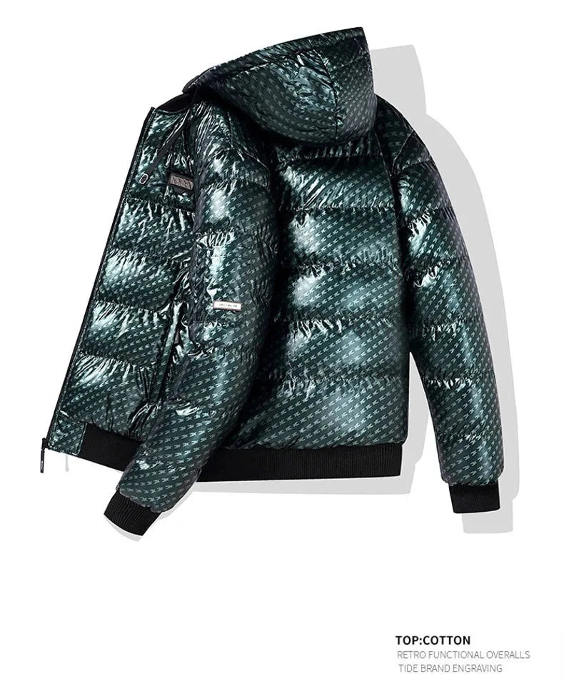 Thickened Warm Men Cotton Parkas Fashion Casual Style Roupas Masculinas Comfortable Wind-Resistant Clothing Quality Zipper Coat exovai.com