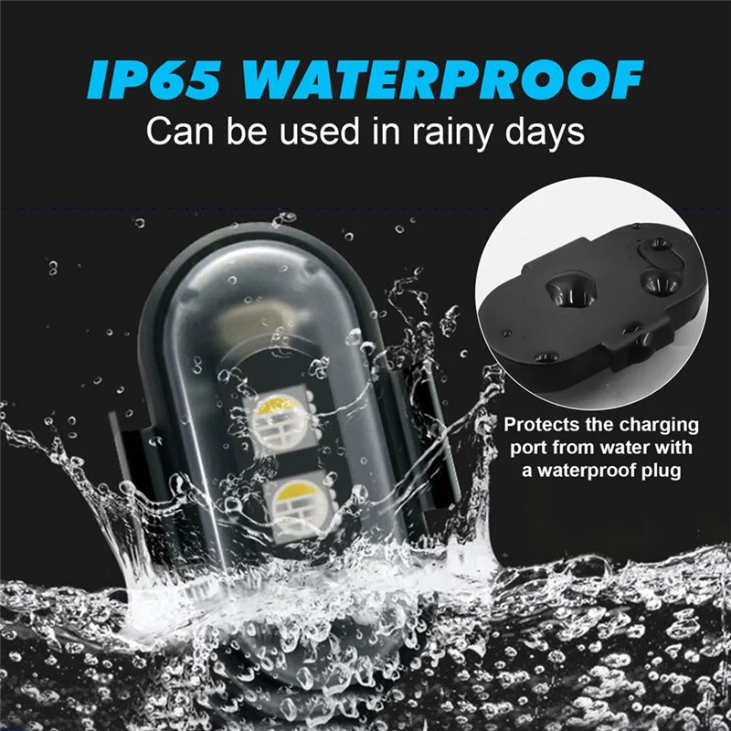 CJSD-Wireless Rock Lights Fortrucks Car Led Lights Interior Wireless Wireless Led Lights exovai.com