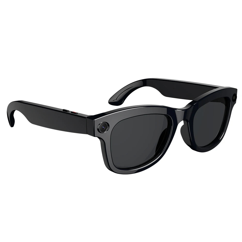 Smart Glasses With Camera Recording Video Voice Assistant Sunglasses AI Language Translation Music Control Bluetooth Call Glass exovai.com