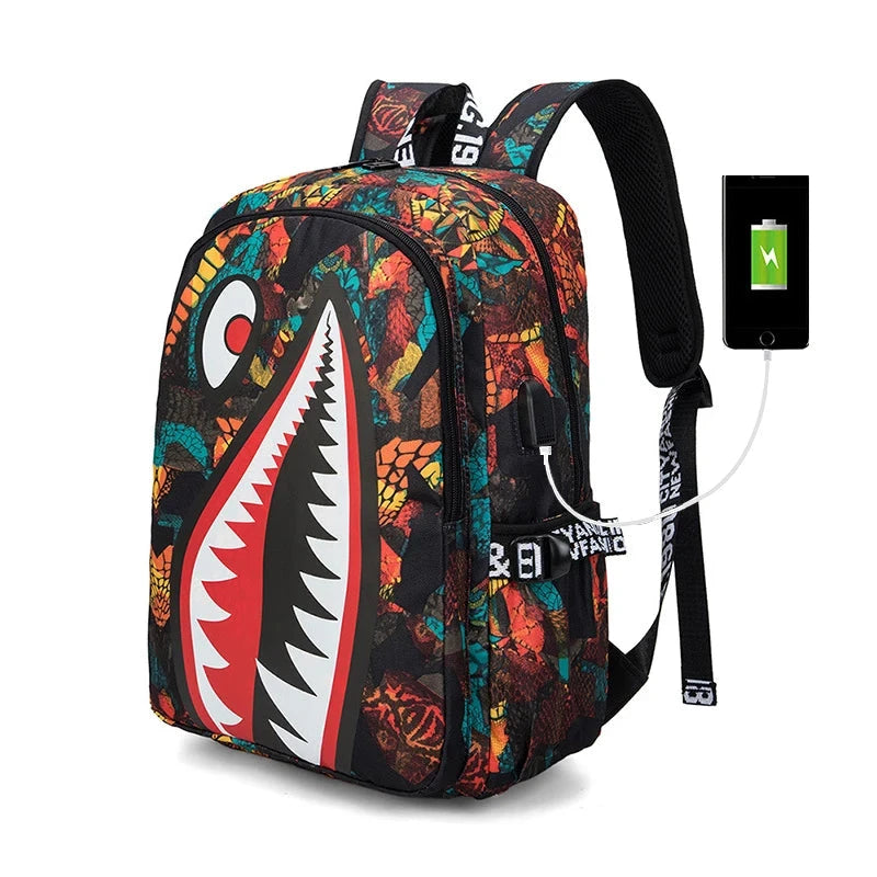 Anti-theft Backpack Men Waterproof Rucksack Backpacks for Women of Fabric Casual Travel Backpack Senior School Student Schoolbag exovai.com