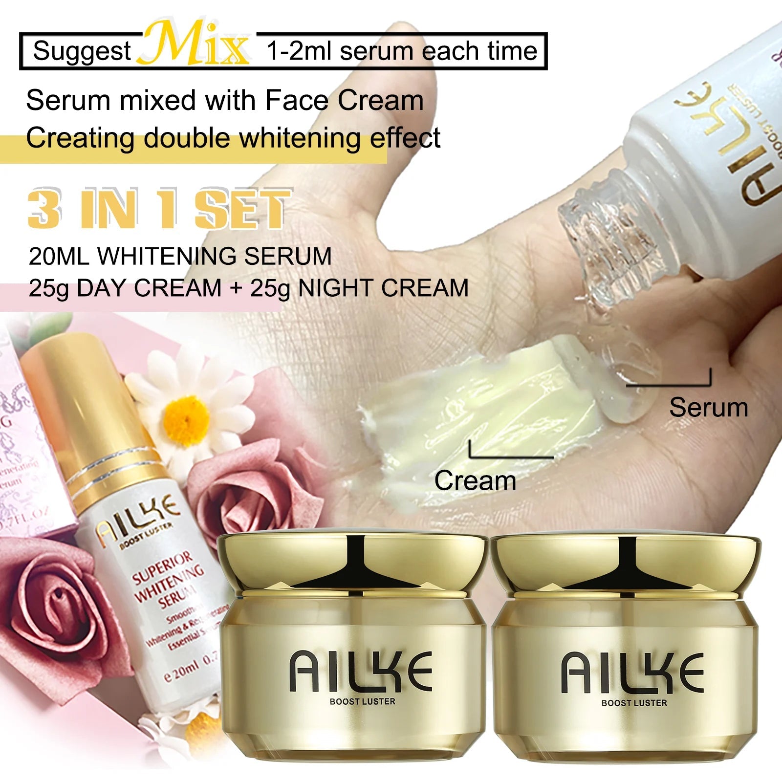 Whitening and Moisturizing Facial Cream, Naturally Brightens Skin Tone, Eliminates Dark Spots, With Nicotinamide Spf35+ exovai.com