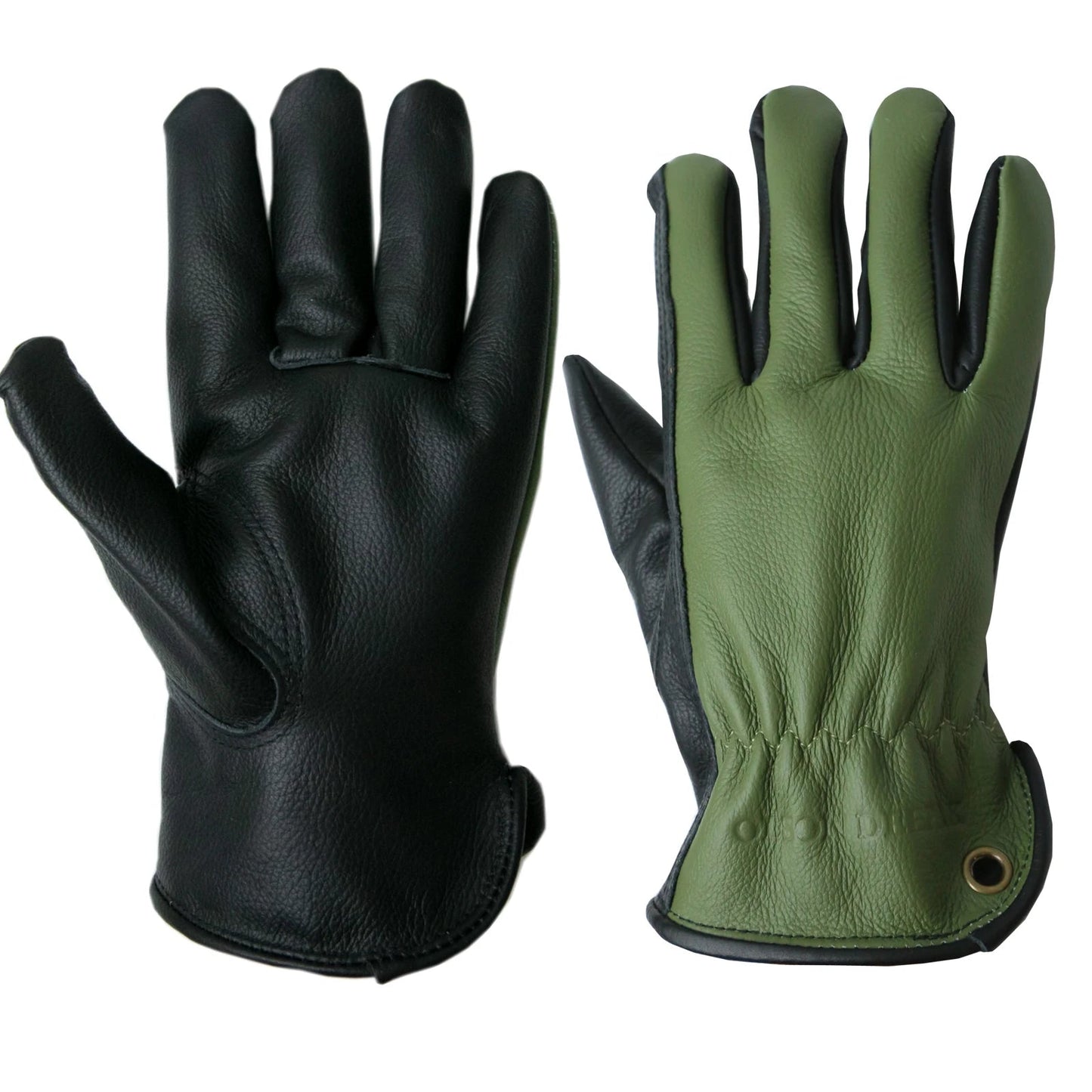 Leather Working Gloves for Gardening,Thornproof Gardening Gloves for Men and Women,Heavy Duty Leather Work Gloves Men exovai.com