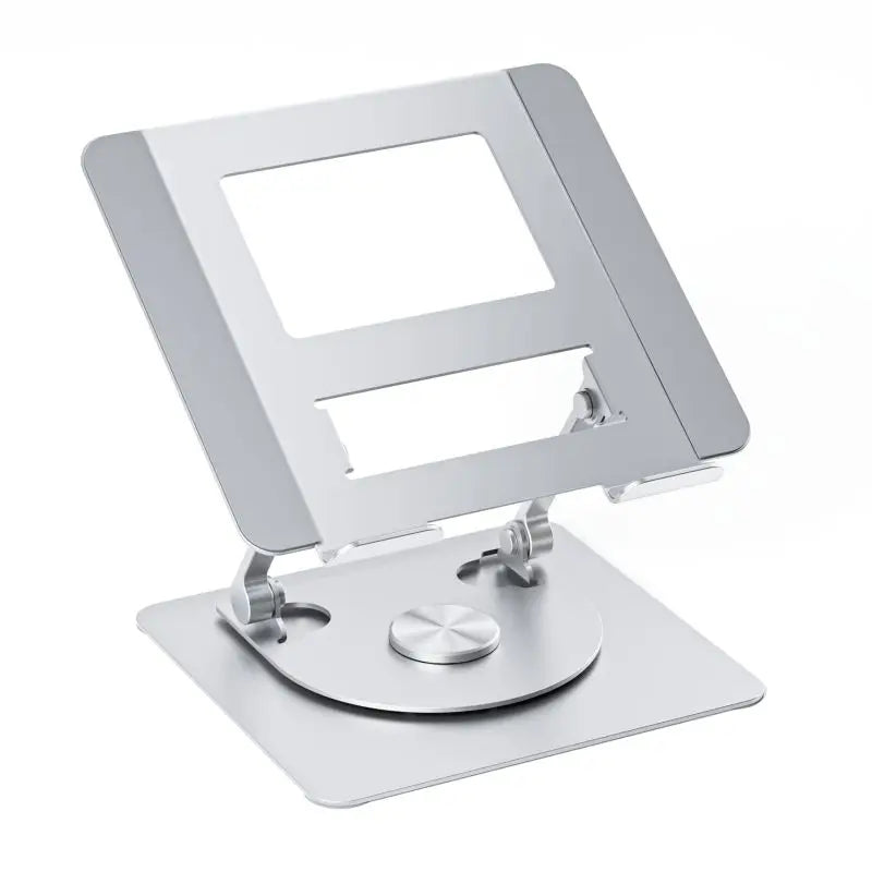Laptop Stand 360° Rotating Base Foldable Computer Desk Riser  Aluminum Alloy Compatible MacBook Pro/Air Notebook 10- 17.5Inches exovai.com