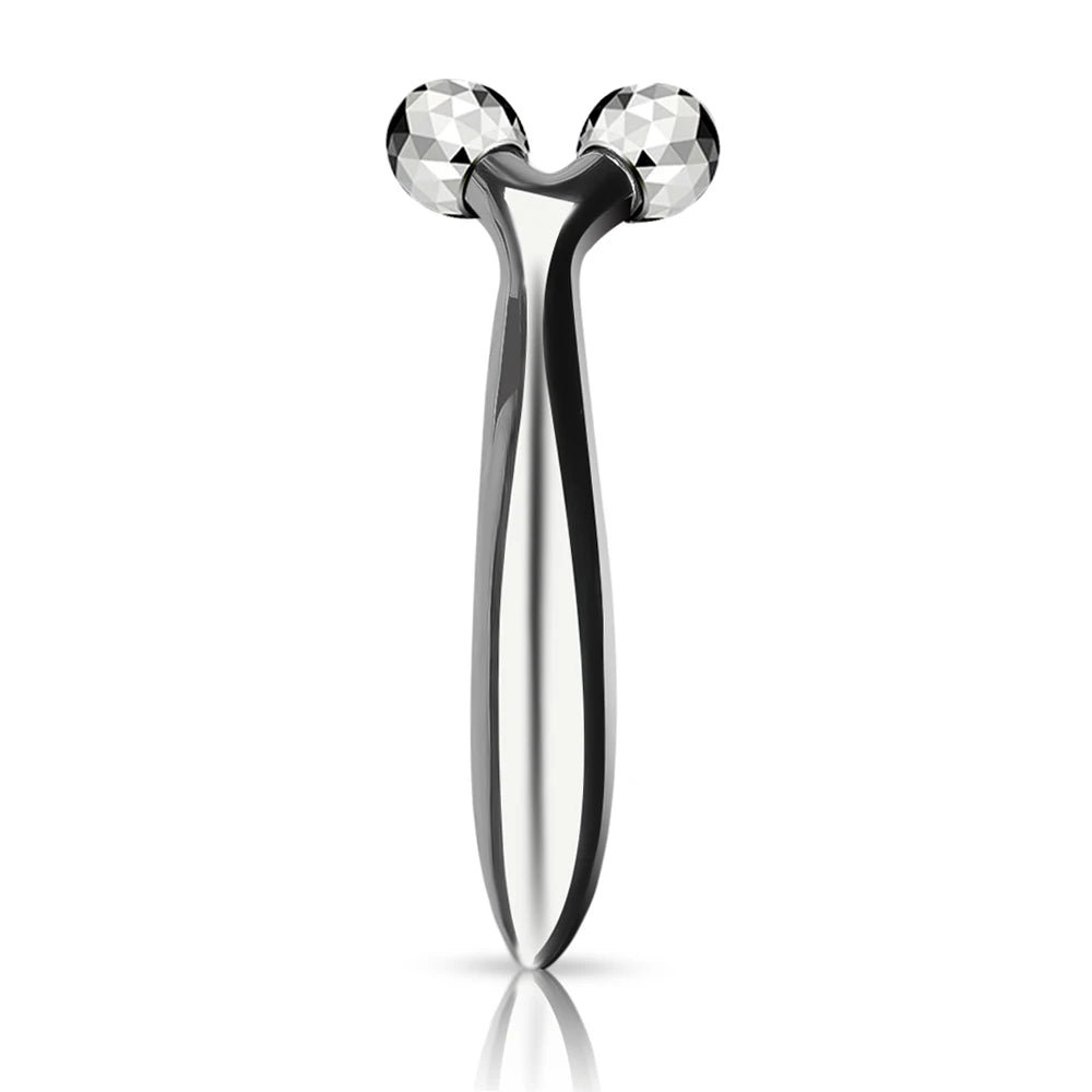 Face Massager Lift Face Roller Neck Massager Thin Body Massage Tool Y Shape Massagers Skin Care Tools 360 Rotate exovai.com