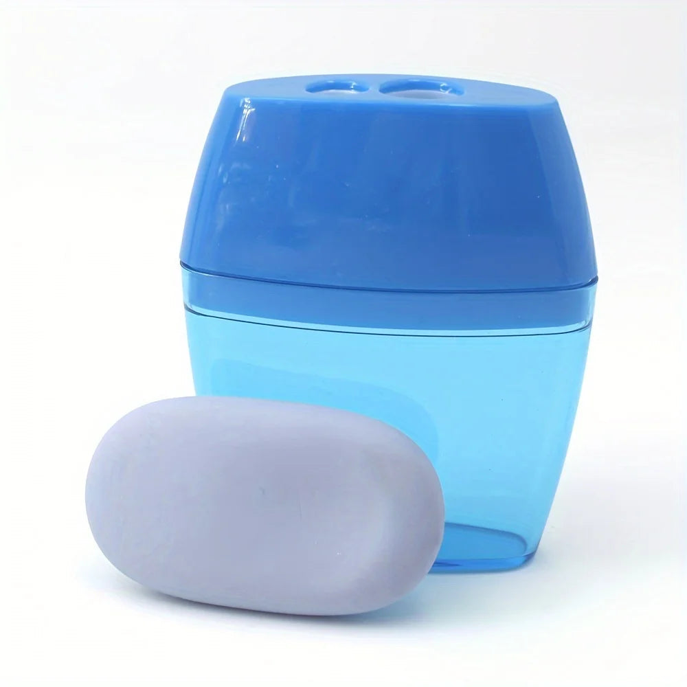 Pencil sharpener and eraser set, a stylish and useful stationery set for students. exovai.com