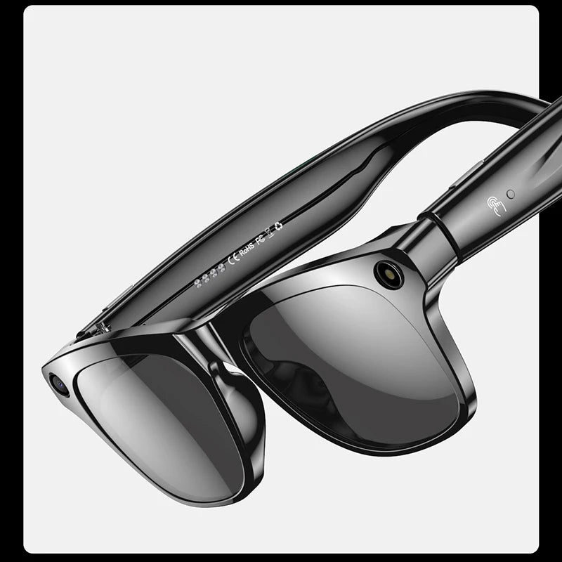 Xiaom 8K HD Smart Glasses Chat GPT 100MP Camera Bluetooth Call 260Mah Battery Voice Assistant Control Smart Glasses for Men exovai.com