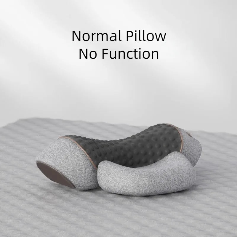 Hot Cervical Pillow Spine Sleeping Neck Massager Spine Non-traction Heating Compress Neck Masajeador Pillow Relaxation Treatment exovai.com