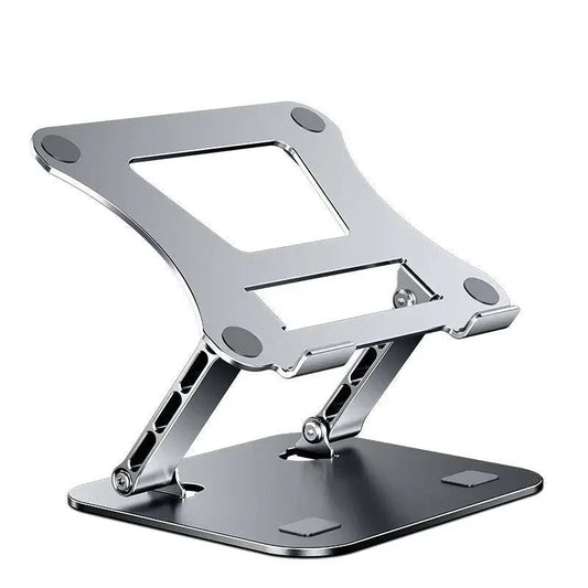 Phone Tablet Stand Adjustable Aluminum Alloy Laptop Tablet up to 17 "Laptop Portable Folding Cooling Stand For Macbook iPad Asus exovai.com