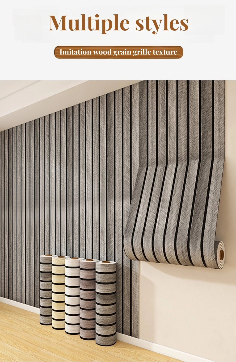 3/5/10M Thick Imitation Grille Wall Stickers Background Wall Decoration Self Adhesive Wall Papers Foam Peel and Stick Wallpapers exovai.com