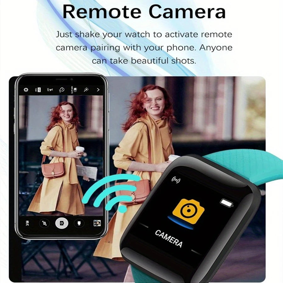 Smart Watch For Men Women Wristwatch Bluetooth Connect Phone Music Player Fitness Sport Bracelet Health Monitor Digital Watches exovai.com