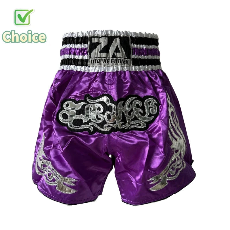 Muay Thai Fight Shorts MMA Shorts Clothing Training Fighting Grappling Martial Arts Kickboxing Shorts Kickboxing Boxing Pants exovai.com