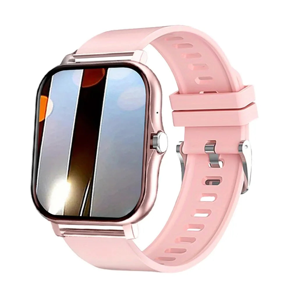Smart watch for android phone.1.44 inch color screen full touch bluetooth call smart watch magnetic charging exovai.com