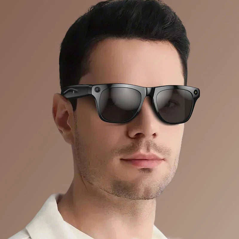 Xiaom 8K HD Smart Glasses Chat GPT 100MP Camera Bluetooth Call 260Mah Battery Voice Assistant Control Smart Glasses for Men exovai.com