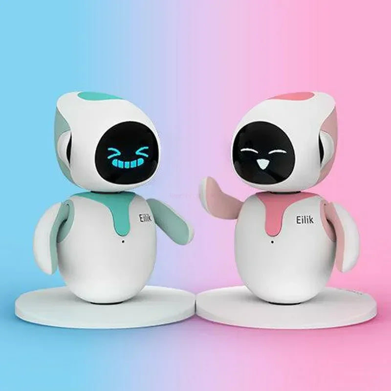 Emo Robot Pet Inteligente Future Ai Robot Voice Smart Robot Electronic Toys Pvc Desktop Companion Robot For Kids Xmas Presents exovai.com
