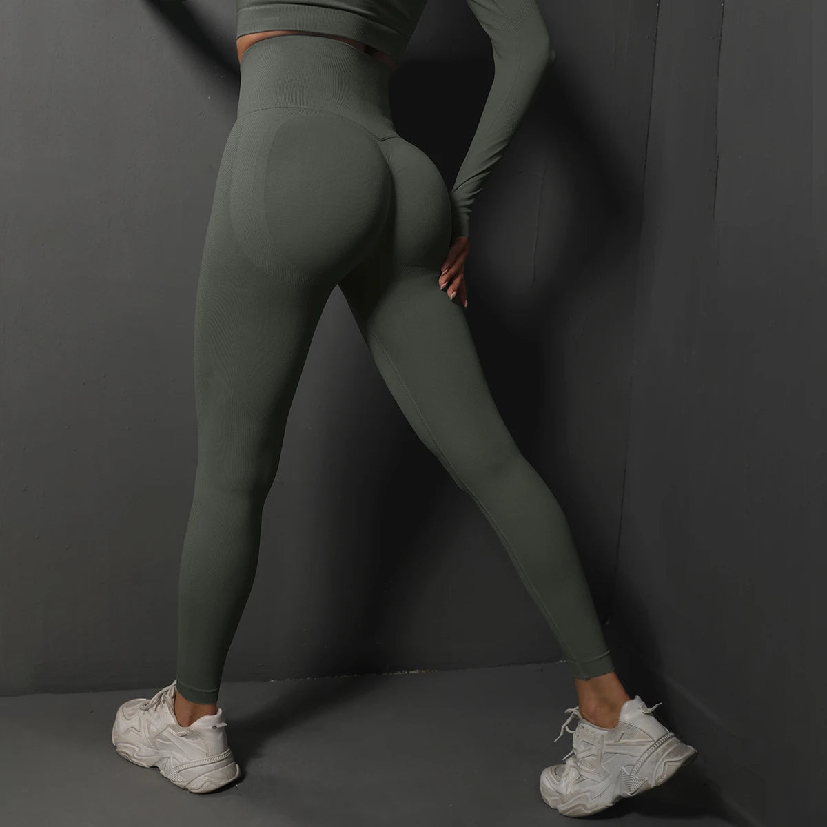 Seamless Gym Leggings Women Yoga Pants Sexy High Waist Booty Lifting Leggings Pants Women Sports Clothing Fitness Wear exovai.com