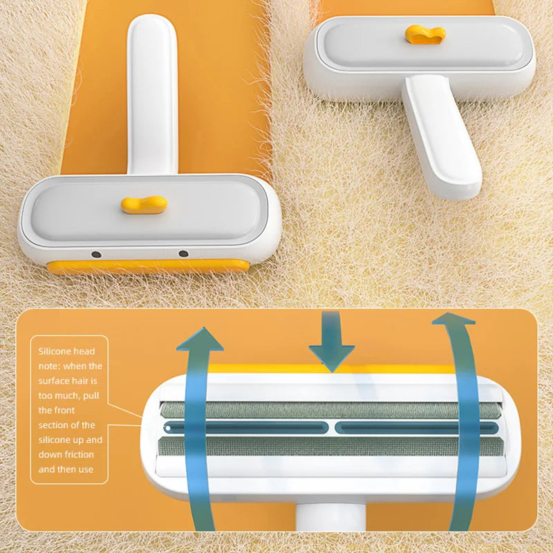 HOOPET Pet Hair Roller Remover Dog Convenient Cleaning for Cats Fur Clean Brush Base Home Furniture Sofa Clothes Cleaner Brush exovai.com