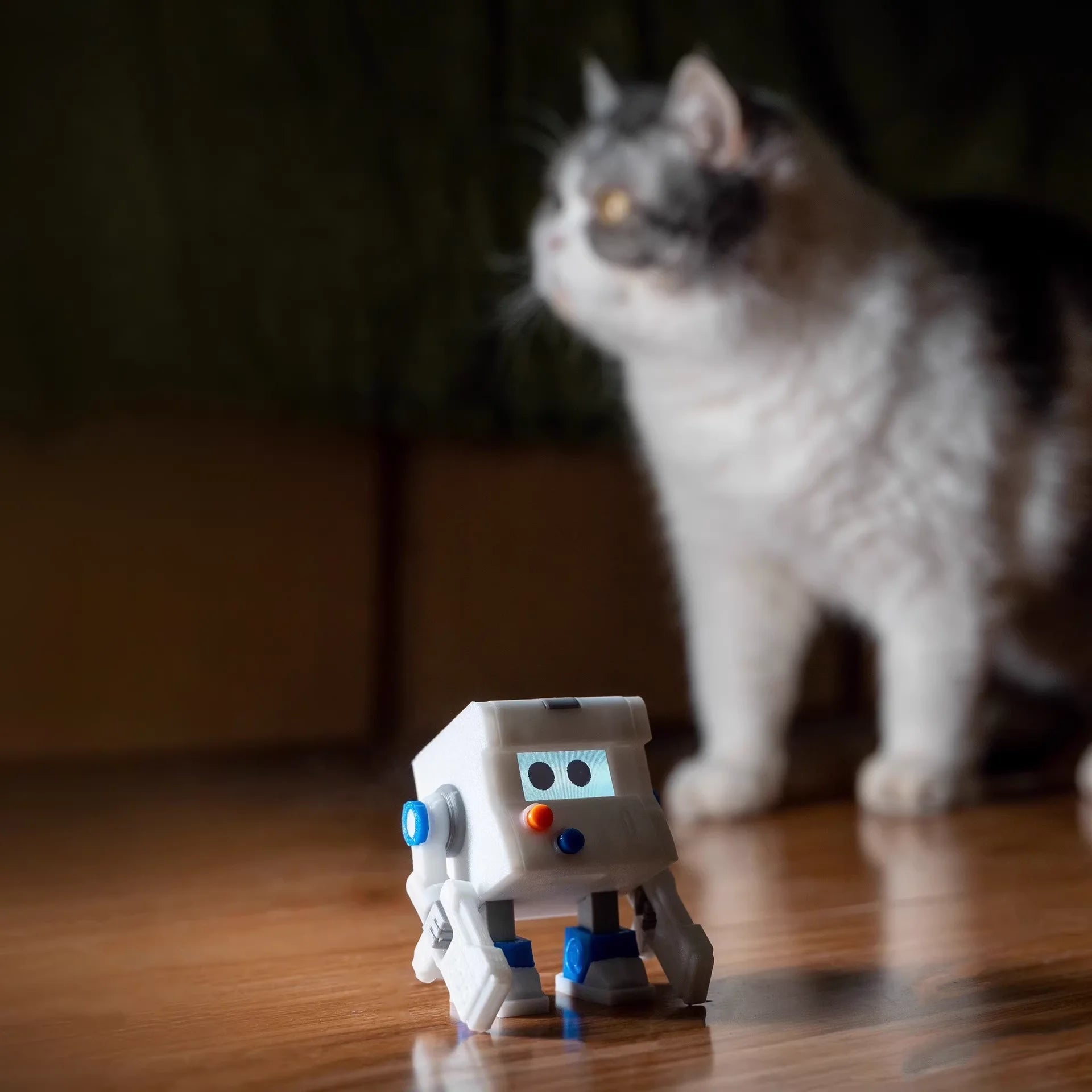 Xiaozhi Ai Game Boy Robot Voice Awakening Intelligent Voice Robot Personality Customization Deepseek Robot Pet Kids Gifts exovai.com