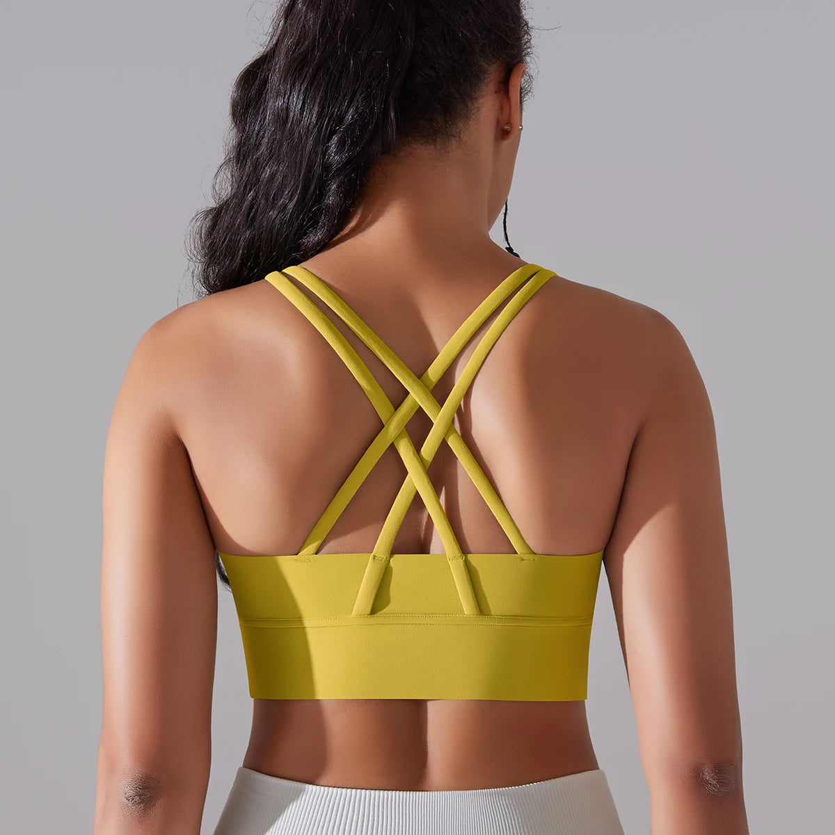 Women Yoga BraTank Tops for Fitness Naked Feel Sport Bra Gym Vest Women Camisole Workout Underwear Sportswear Outfit exovai.com