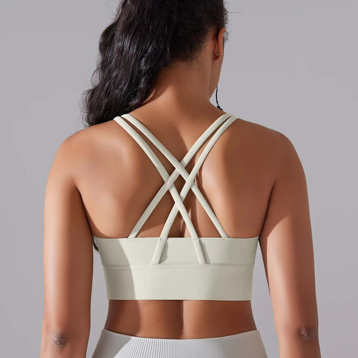 Women Yoga BraTank Tops for Fitness Naked Feel Sport Bra Gym Vest Women Camisole Workout Underwear Sportswear Outfit exovai.com