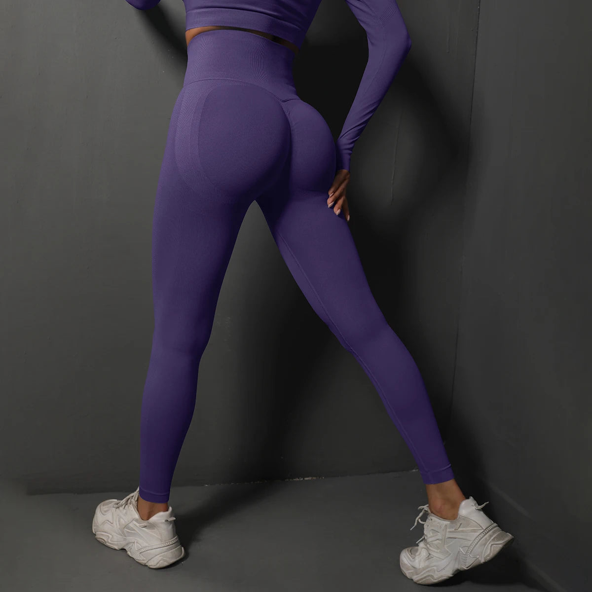Seamless Gym Leggings Women Yoga Pants Sexy High Waist Booty Lifting Leggings Pants Women Sports Clothing Fitness Wear exovai.com