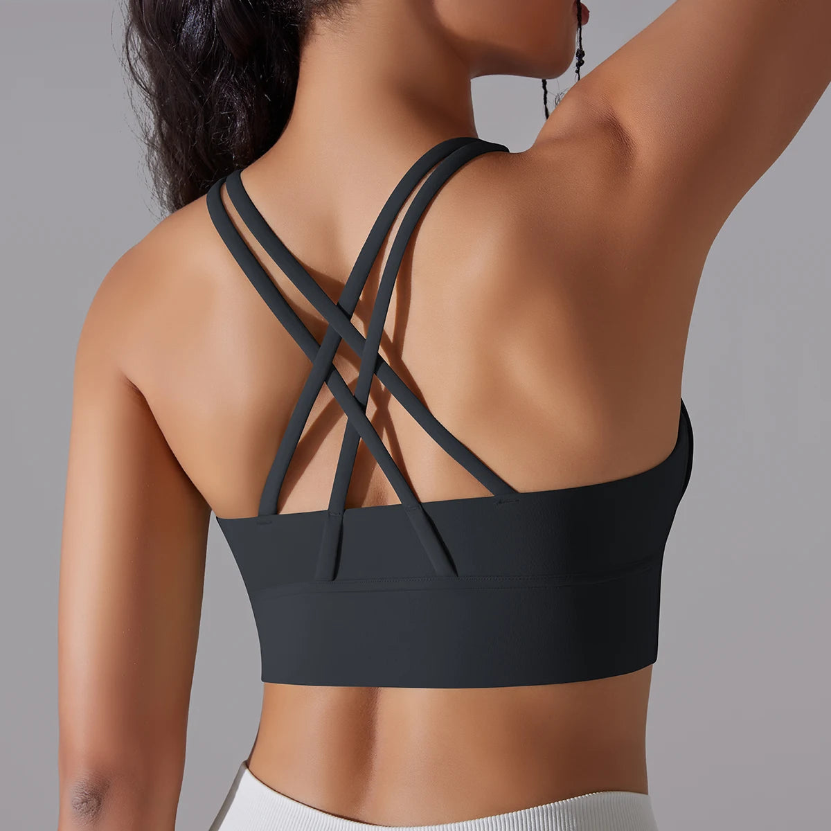 Women Yoga BraTank Tops for Fitness Naked Feel Sport Bra Gym Vest Women Camisole Workout Underwear Sportswear Outfit exovai.com